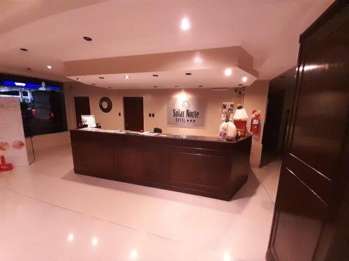 Lobbyn eller receptionsområdet på Hotel Solar Norte