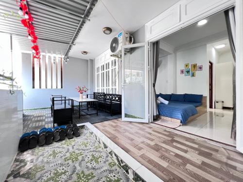 Posezení v ubytování Hotel Đông Nhi