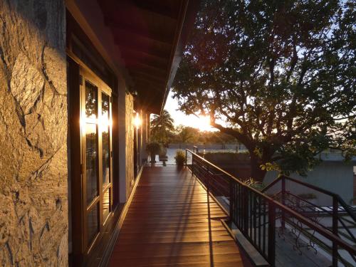 Balkón nebo terasa v ubytování Hapu Tales - Private Holiday Villa