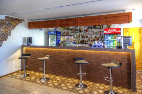 Lounge atau bar di Ostrov Hotel