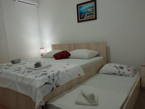 Katil atau katil-katil dalam bilik di Apartment Relax