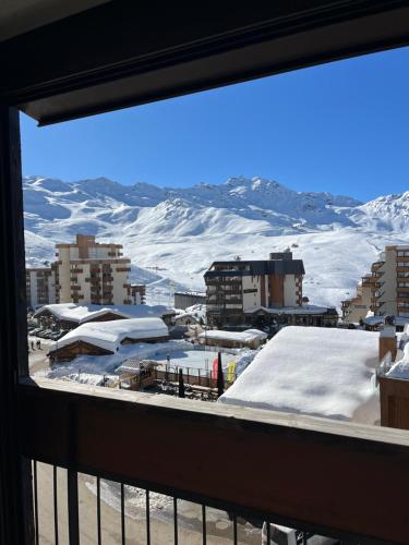 Appartement vue montagne Val Thorens im Winter