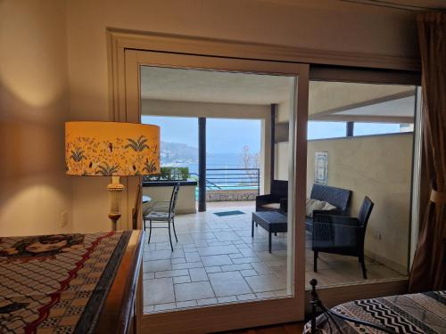 Χώρος καθιστικού στο Taormina Lux & Elite Apartments - Taormina Holidays