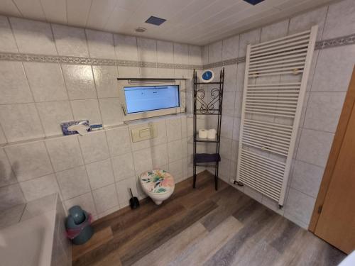 Bilik mandi di Schnuckelige Wohnung