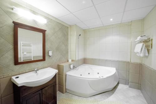 Ванная комната в Hotel Mara