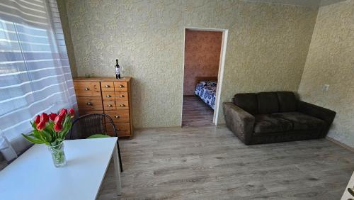 Posezení v ubytování Narva City Hall Apartment
