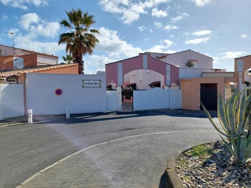 HACIENDA BEACH I Jolie villa T4 avec clim piscine Rochelongue Cap d'Agde
