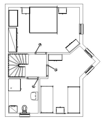 Κάτοψη του gepflegtes Ferienhaus Lüttje-Lara in Neßmersiel