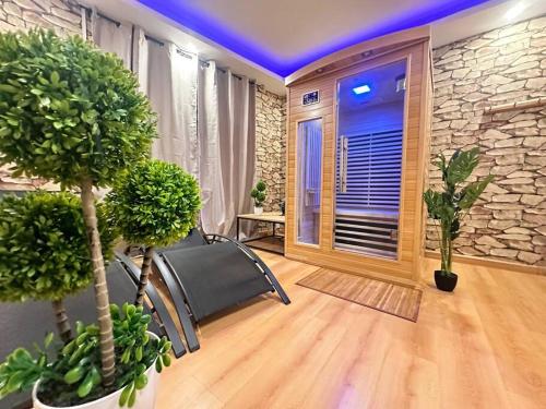 E Servagnat T3 luxe avec Sauna Jacuzzi et Hammam