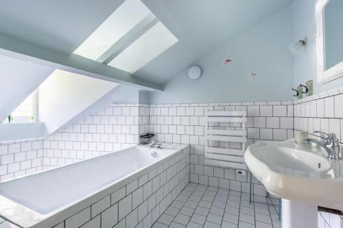 Koupelna v ubytování La maison du palefrenier