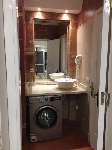 Koupelna v ubytování Energetic & Fun Apartments