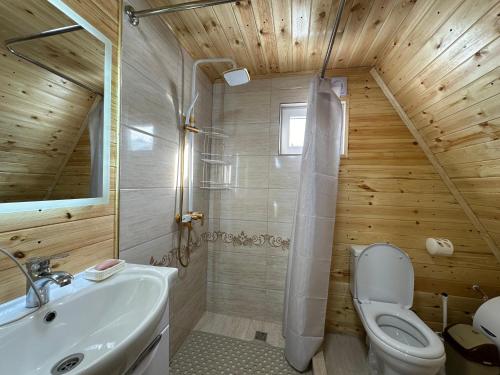 Bathroom sa Dolinka Lodge
