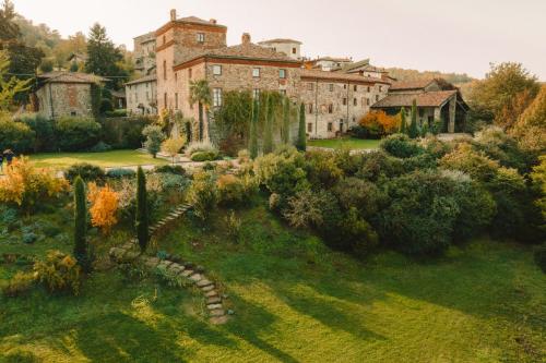 Zahrada ubytování Il Castello di Tassara
