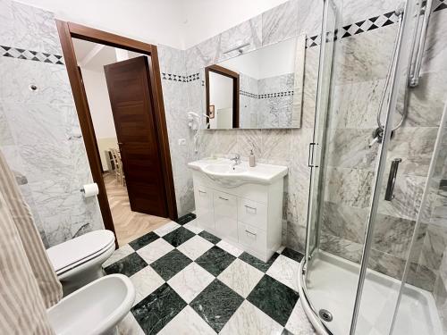 Koupelna v ubytování B&B Prime Sant'Agostino