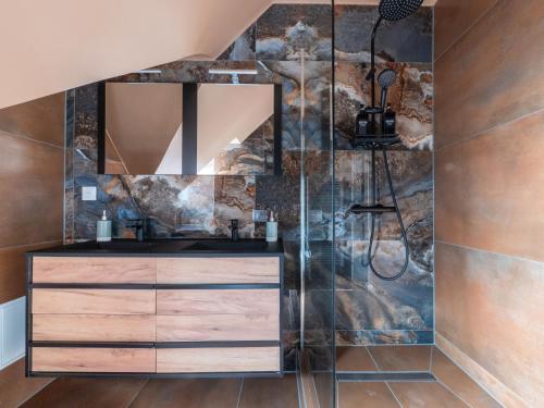 Η κουζίνα ή μικρή κουζίνα στο Charmant Cocon au Neudorf