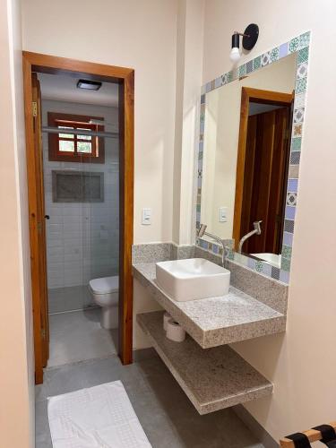 Pousada Mãe Natureza — Bathroom