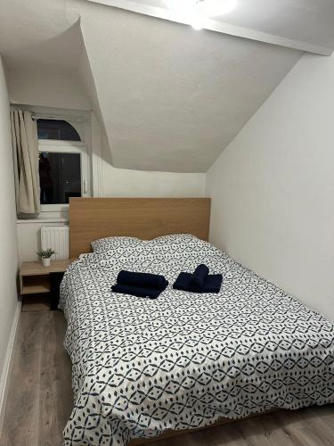 Postel nebo postele na pokoji v ubytování Le Cocon Douaisien