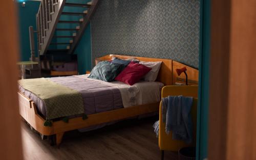 Postel nebo postele na pokoji v ubytování Home & more Brigida