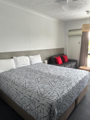 Katil atau katil-katil dalam bilik di Longreach Motor Inn