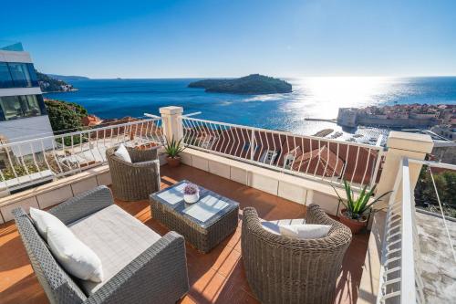 Balkon ili terasa u objektu Dubrovnik Dream View Apartment