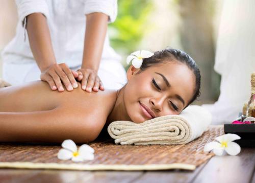 Spa o instalaciones de bienestar en L'Auberge de jeunesse Tahiti Iti - Beach hostel