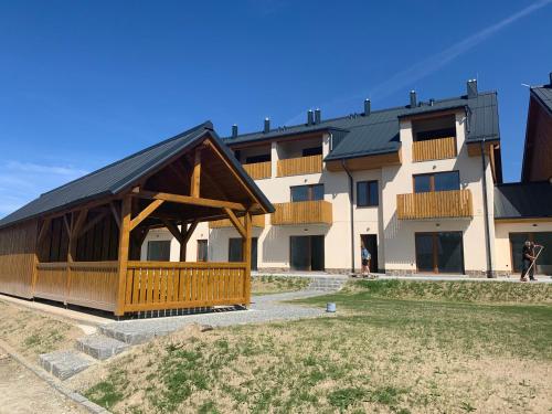 Budova, kde se apartmán nachází