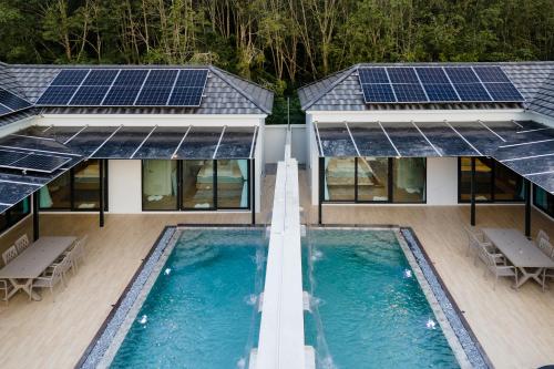 Πισίνα στο ή κοντά στο Nue Hatyai Pool Villa 145