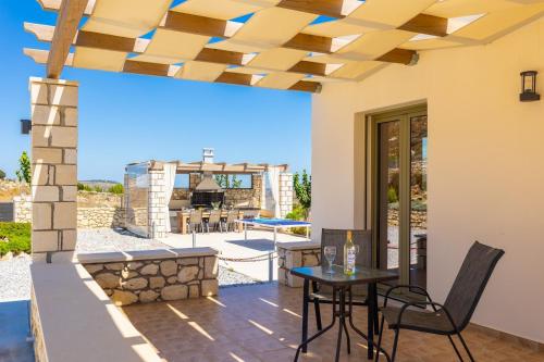 Balkoni atau teres di Villa Marielia