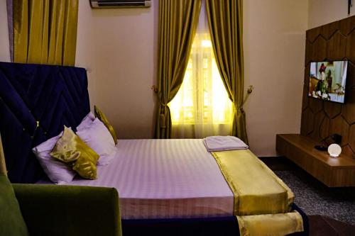 Cama o camas de una habitación en Deerex Luxury Apartments Hospitality