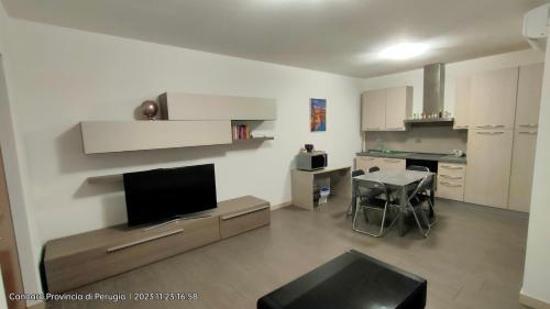 Kuchyň nebo kuchyňský kout v ubytování A CASA DI DEBY GREEN HOUSE