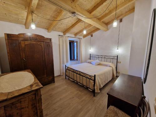 Postel nebo postele na pokoji v ubytování CASA RO