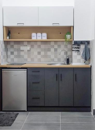 Cuina o zona de cuina de Care's Studio