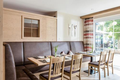 Χώρος καθιστικού στο Die Post Hotel