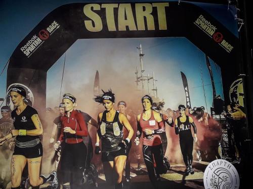 a group of people running in a race at Hellas Palace ROOMS LOFT in Sparti