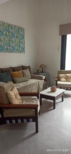 Ruang duduk di Villa Anita Piriapolis