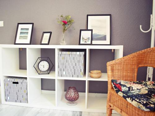 Fotografia z galérie ubytovania Fabuloso apartamento junto al Soho con parking privado v destinácii Málaga