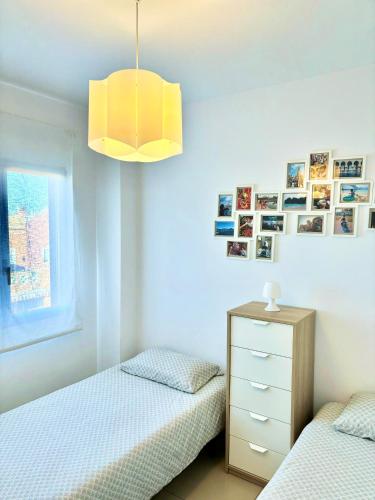 Postel nebo postele na pokoji v ubytování Hoteltype Penthouse 2 Beds, Parking, WIFI & pool Stunning Views
