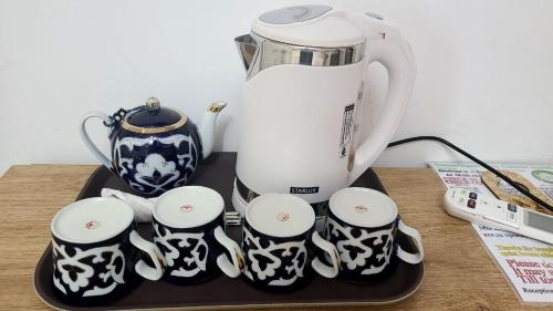 Kemudahan buat kopi dan teh di Samarkand City Center Hotel