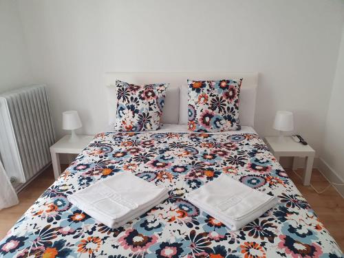 Ένα ή περισσότερα κρεβάτια σε δωμάτιο στο Hostal Abel Victoriano