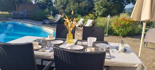 Der Swimmingpool an oder in der Nähe von Domaine Castetbieilh