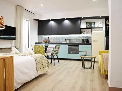 Espléndido estudio en el Centro Histórico de Málaga.