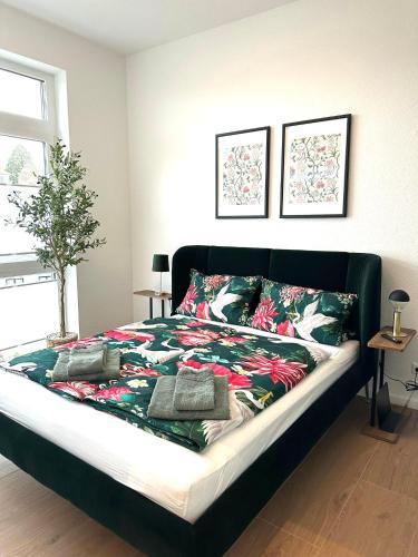 Postel nebo postele na pokoji v ubytování Apartment M17 - LoC