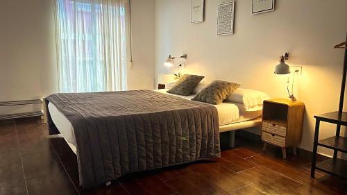 Un ou plusieurs lits dans un hébergement de l'établissement Mush Rooms Apartments