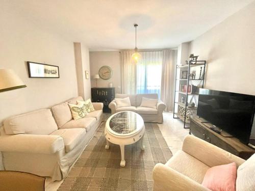 Posedenie v ubytovaní Calu Homes Duplex cerca Playa de Huelin