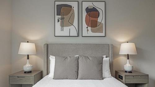 Postel nebo postele na pokoji v ubytování Landing - Modern Apartment with Amazing Amenities (ID9684X38)