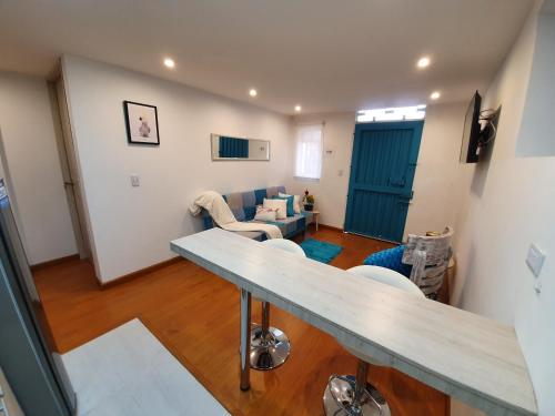 Posezení v ubytování HOMY APARTAMENTOS - Corferias, embassy, airport, G12, UN, Agora