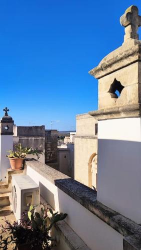 a view from the roof of a building at Casa Mea in Grottaglie