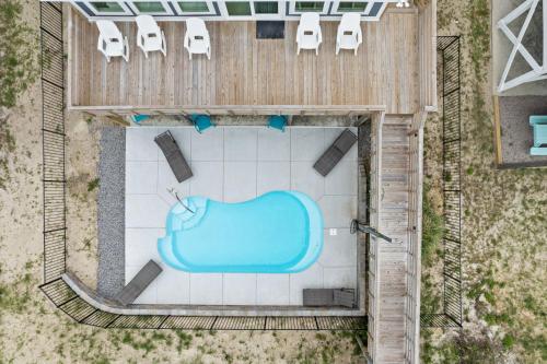 Πισίνα στο ή κοντά στο Aqualicious Ocean front, Private heated pool