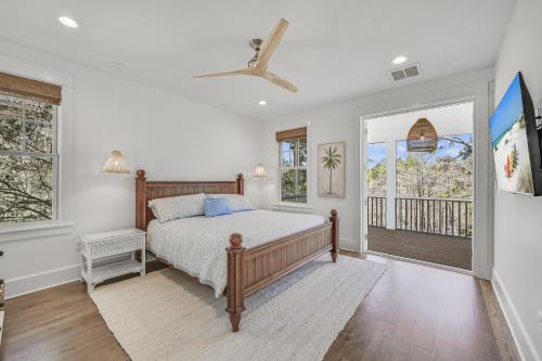 Voodi või voodid majutusasutuse Badger Dunes at Cypress Dunes toas