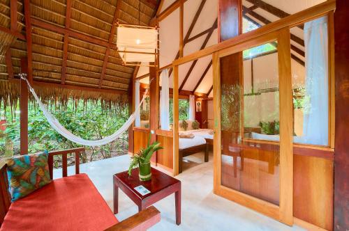 Zahrada ubytování Shawandha Lodge
